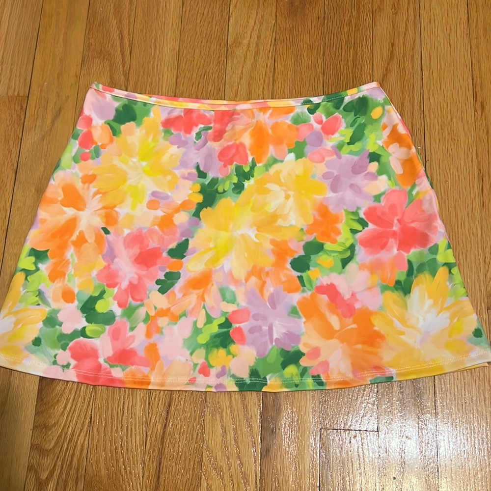 Cool Is A Construct Willa Skirt In Spring Fling. NEVER WORN. Size Medium.